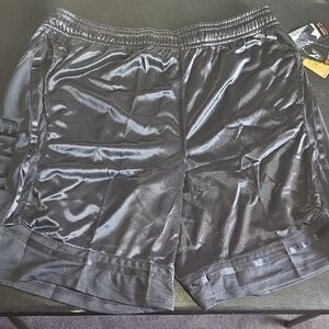 AND1 Glossy Charcoal Men's Athletic Shorts